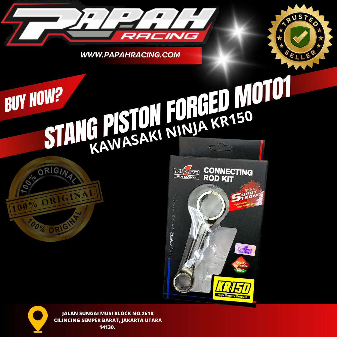 STANG PISTON FORGED NINJA MOTO1 KAWASAKI NINJA KR150